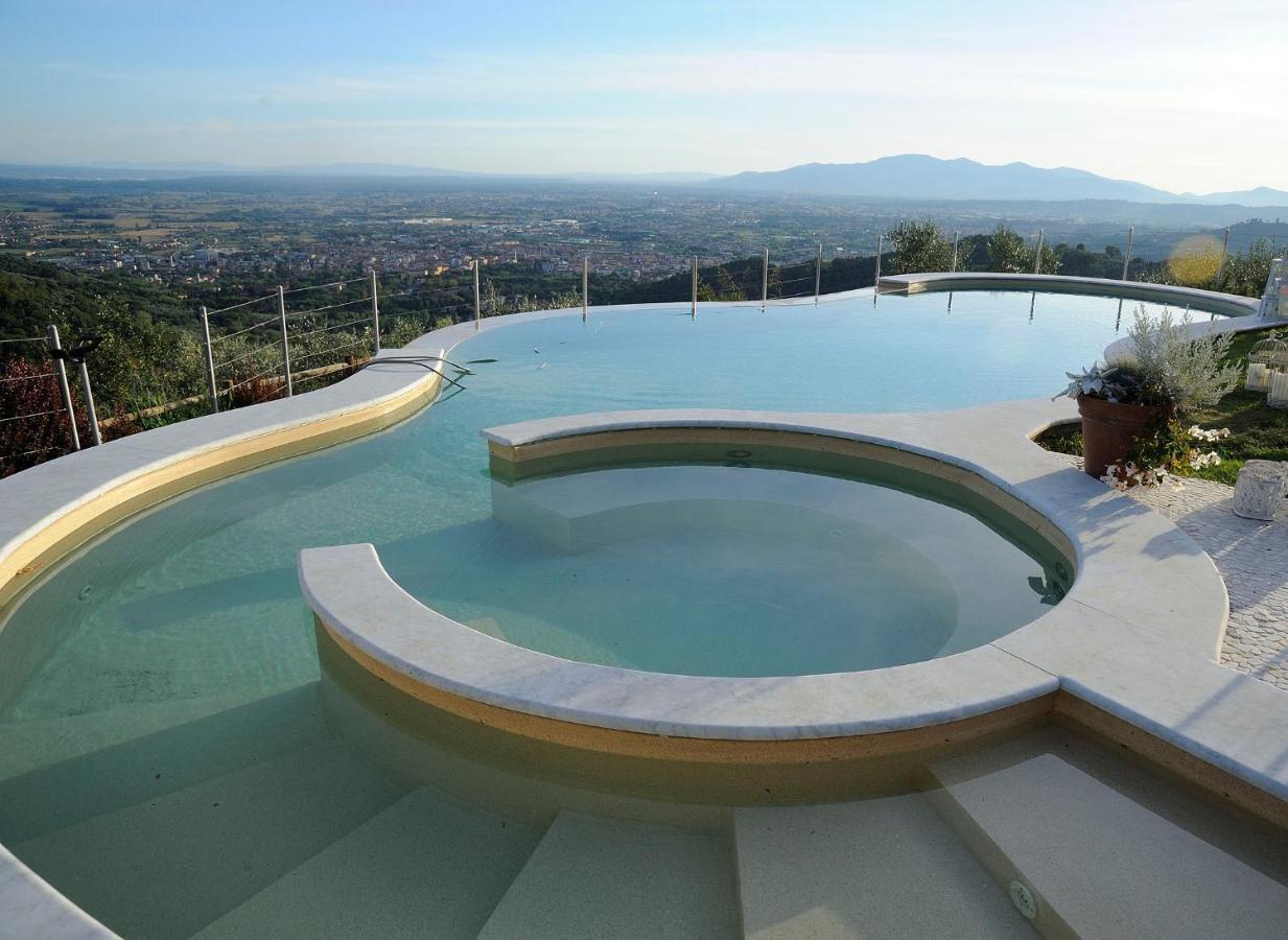 Villa Loretta, With Panoramic Swimming Pool Nievole Exterior foto